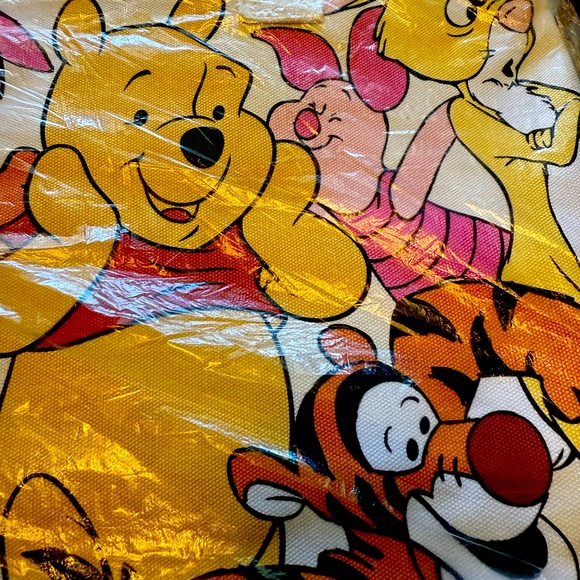 Walt Disney tote, Winnie the Pooh canvas tote. Brand new with tags - Picture 2 of 6